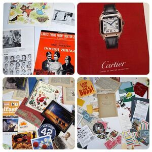 4.5+ lbs Vintage Ephemera Crafting Supplies Junk Drawer Lot Journal Scrapbook
